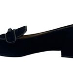 Talbots Shoe Women 9M Black Bow Detail Leather Upper Preppy Quite Luxury Work Photo 0
