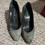 Prada  Vintage Python Scales Skin Leather Pumps- Size 35 Photo 2