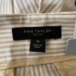 Ann Taylor 5 for $25| Petite The Metro Striped Mid Rise Short Size 4 NWT Photo 5