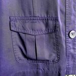 JM Collection  Vintage 90s Purple Collared Jacket Blazer size 12 Photo 2