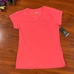 U.S. Polo Assn. Pink Fitted Cap Sleeve T-Shirt Medium Photo 0