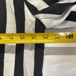 Umgee  Black White Striped single button Blazer L casual costume contemporary Photo 11