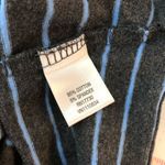 Xhilaration Xhiliration Womens Mini Dress Scoop Neck Knit Stretch Striped Black Blue XS Photo 3