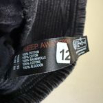 Anthropologie NWT black cotton gauze, elastic waistband, two pocket shorts M Photo 10