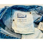 Miss Me Skinny jeans cutoff raw edge denim shorts size 26 Photo 8