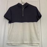 Nike  Dri-Fit Blue White Polo Shirt Sz Med 6759 Photo 1