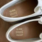 Bass Wallace White Leather Ranger Super Lug Moc Shoe Oxford $200 9 Photo 5