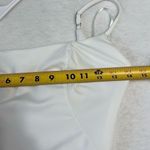 La Femme White Low V Back Jersey with Train Gown Dress 2 30458 Photo 10