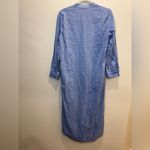 Tuckernuck  NWOT Chambray Linen Lydell Maxi Dress Light Blue Size S Photo 9