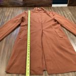 Carolina belle  Montreal scuba Rust Orange Brown Long Cardigan Duster Jacket S Photo 4