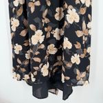 Petal and Pup Lucah Dress Size Large Frill Floral Maxi Wedding Formal Cocktail Blk Photo 13