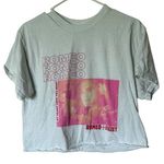 Forever 21 Romeo & Juliet Leonardo DiCaprio White Short Sleeve Crop Top Photo 0