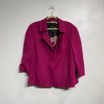 Talbots Magenta Blazer Sz 18 NWT Photo 1