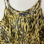 For Love & Lemons  leopard fringe tassel‎ sleeveless blouse size Medium Photo 4