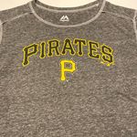 Majestic MLB Pittsburgh Pirates T-shirt women’s short sleeve Cropped XL Photo 0
