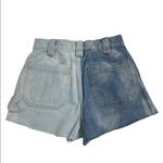 PacSun jean woman’s shorts two blue cotton carpenter New size 26 Photo 5
