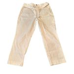 White House | Black Market Women's High-Rise Slim Crop Pants White Size 14 Photo 10