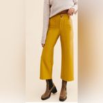 Maeve Anthropologie  The Collette Vegan Leather Cropped Pants NWOT Photo 10