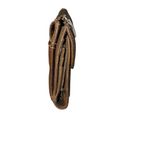 Fossil Brown Leather Wallet Clutch Multiple Slots Snap Zip Closures Organizer Photo 3