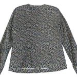 CAbi  Cliffside Collarless Moto Jacket 5099 Full Zip‎ Blazer Women's Size Medium Photo 3