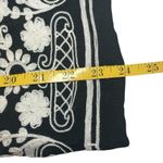 Heart soul Women’s Black White Floral Embroidered Babydoll Sleeveless Top Y2K Whimsigoth M Photo 10