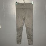 Zyia Active Women's Gray Seamless Grid High Rise Compression Leggings Size Large Photo 8