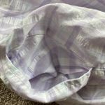 Croft & Barrow  Lavender Striped Floral Night Gown Robe SIZE L Photo 4