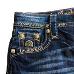 Rock Revival  Celine Stretch Mini Jeans Skirt Downtown Girl Retro Glam City Chic Photo 3