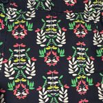 Crown & Ivy Women’s Shorts Navy/Multicolor Dragonfly print Size 16 Photo 2