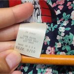 Vintage 60's Floral Midi Dress size 10P Pink Photo 4