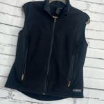 REI Black Fleece Full Zip Vest Jacket Women’s Medium Lightweight Outdoor Layer Photo 5