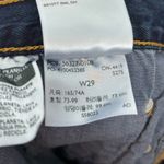 Levi's  501 Dark Wash Button Fly Denim Shorts Size 29 Photo 2