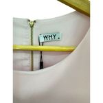 WHY DRESS Pink With Size Medium Accordion Pleated Back Zip Girly Feminine Photo 3