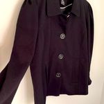 Dialogue  Dress Swing Coat.‎ Women’s. Size Medium. Black Photo 2