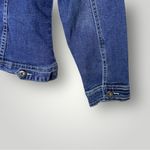 Vintage Y2K Embroidered Butterfly Denim‎ Jacket Size Large Blue Photo 10