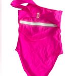 Faithfull the Brand  One-Shoulder Pink Swimsuit Photo 2