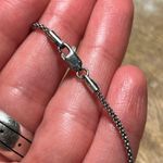 Sterling Silver Pearl Lariat 925  Italy Necklace Photo 12