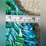 Rafaella  Tropical Leaf Print Sleeveless Blouse Photo 5