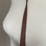 Calvin Klein Y2k Cross Body Bag Quilted Fabric Blue Brown Photo 7