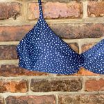 J.Crew New  Polka Dot Strappy Twist Bikini Swim Bathing Suit Top Women's Size 3X Photo 3