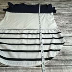 Ceasikery Women's Casual T Tee Shirt S SM Small Navy Blue White Black Colorblock Photo 9