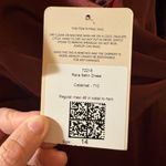 NWT Revelry Rava Satin Dress in Cabernet Size 14 Photo 4