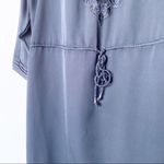 Elie Tahari  Lace Shoulder Drawstring Waist Dress Size 8 Photo 5
