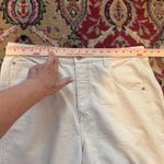 We The Free  Good Luck Barrel Jeans 32 Cream Mid Rise Button Fly Free People Photo 4