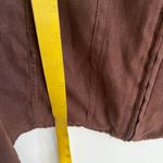 White Stag  Faux Suede Jacket Y2K 2000s Minimalist Retro 90s Vintage Brown Large Photo 3