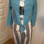 Jack by BB Dakota Jack BB Dakota Small Aqua Bell Sleeve Peek Photo 0