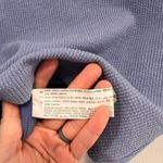 ZARA Ribbed Long Sleeve Cropped Crewneck Top Photo 4