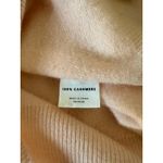 Lingua Franca Cashmere Pale Pink Embroidered Heart of Gold Sweater Size Medium Photo 4