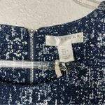 Kenar BNWT!  Women's Navy Patterned Boxy Crop Top Size L Photo 1