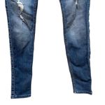 Hollister Mid-Rise Super Skinny Jeans Distressed Size 24 Photo 1